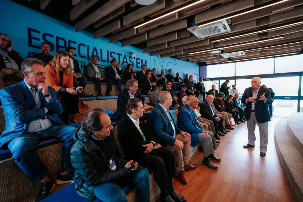 Registro do primeiro “Conversas do Fórum” realizado em 2025 (Foto: Divulgação)