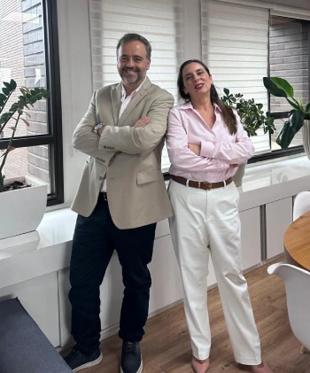 Paulo Oreste, CEO da Volare e Stella Nami, Financeira e cofundadora da Volare (Foto: Divulgação)