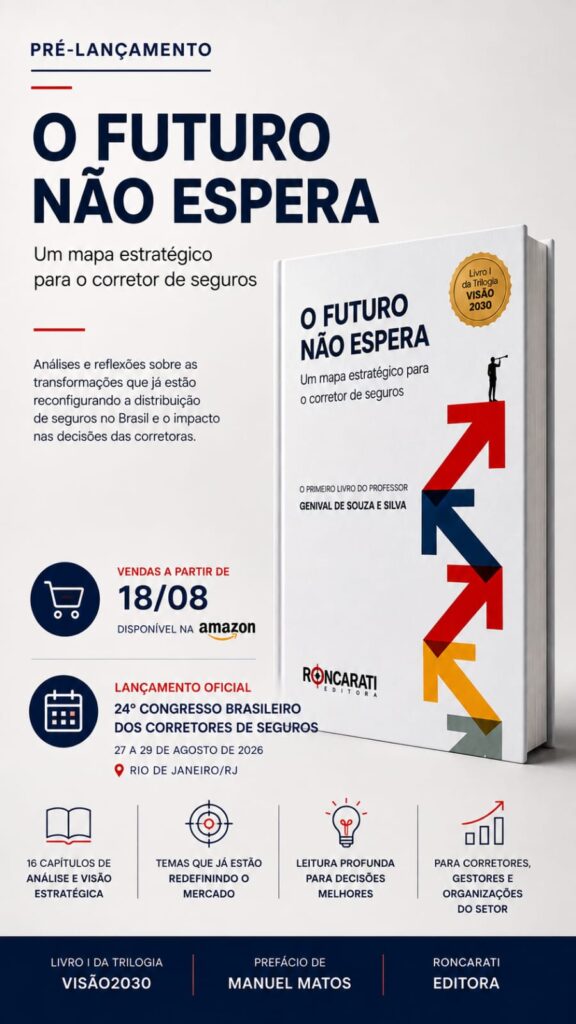 Genival de Souza e Silva lança livro sobre transformações no mercado de seguros (Foto: Divulgação)